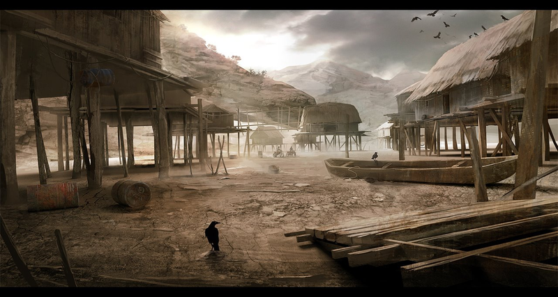 Illustration for article titled The Desolate Video Game Art of Nicolas Ferrand
